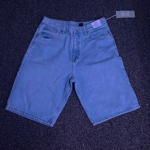 H&M denim shorts brand new